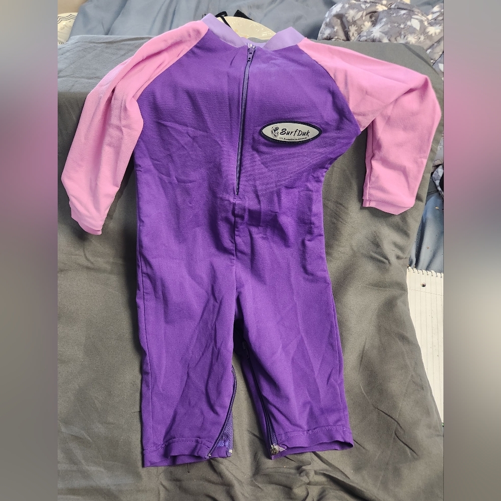 Kids Purple and Pink Bodysuit